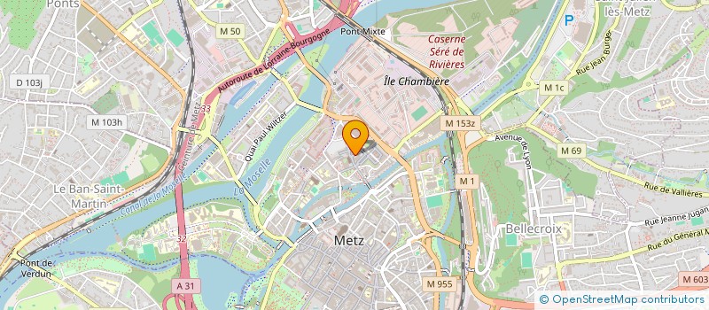 localisation de l'entreprise UTILISATEURS MAISON DEPARTEMENTALE DES SPORTS  METZ