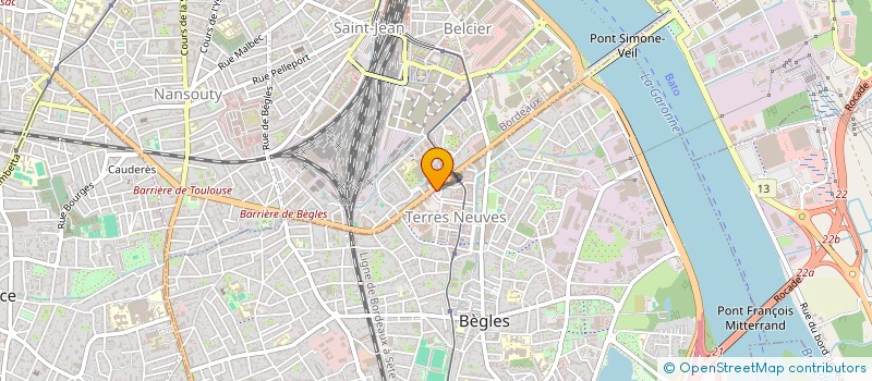 localisation de l'entreprise UTILISATEURS SYGANE à BEGLES