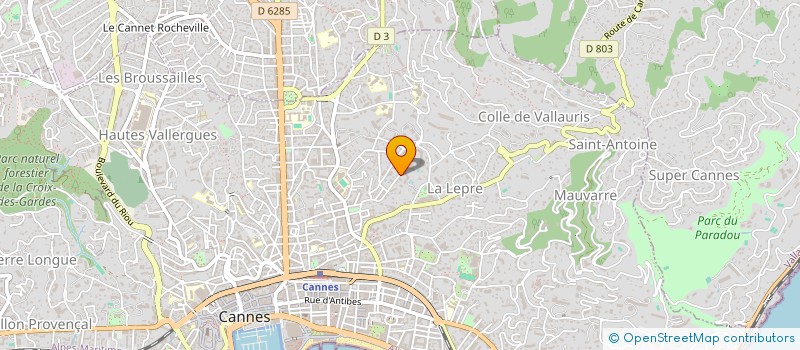 localisation de l'entreprise UTILISATEURS VILLA CASTRUM ROMANUM à CANNES