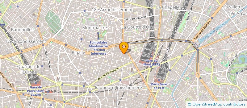 localisation de l'entreprise UTILISATION TECHNIQUES INFORMATION PHARM  PARIS