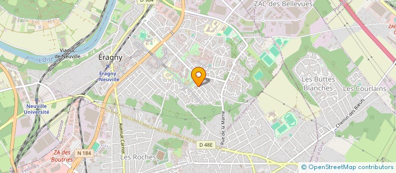 localisation de l'entreprise UTILITECH DISTRIBUTION  ERAGNY