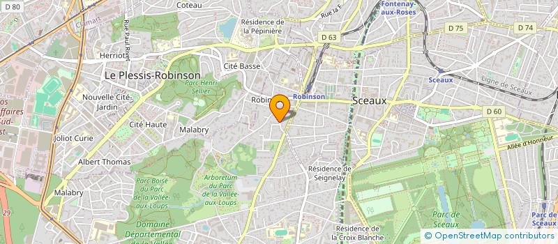 localisation de l'entreprise UTLAGI à CHATENAY-MALABRY