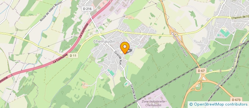 localisation de l'entreprise UTOOPYA  CHEMAUDIN ET VAUX