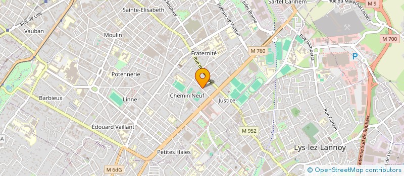 localisation de l'entreprise UTOP-IA  ROUBAIX