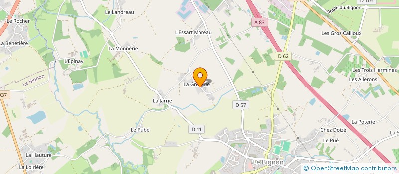 localisation de l'entreprise UTOPIA  LE BIGNON