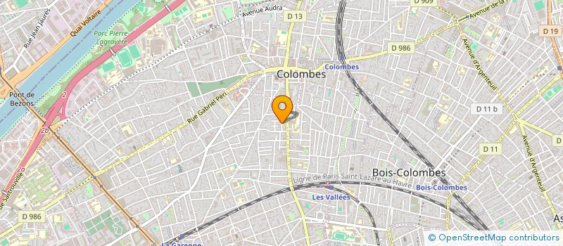 localisation de l'entreprise UTOPIA  COLOMBES