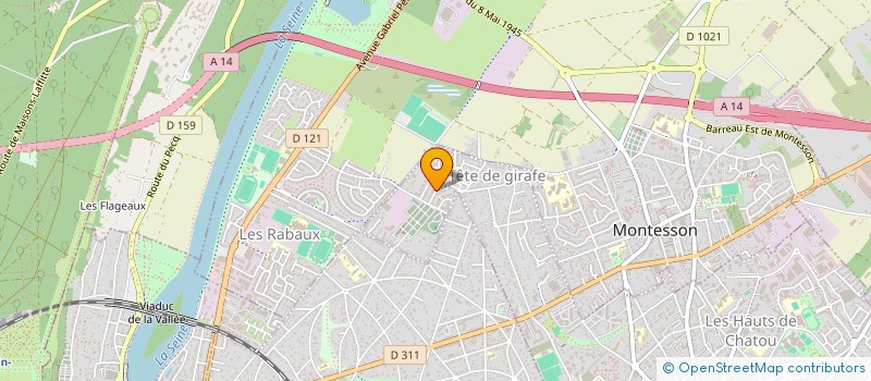 localisation de l'entreprise UTOPIA DEL GUSTO à CHATOU