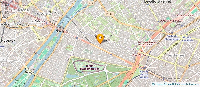 localisation de l'entreprise UTOPIA MANAGEMENT  NEUILLY-SUR-SEINE
