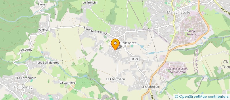 localisation de l'entreprise UTOPIA SCRIPT  SAINTE-CONSORCE