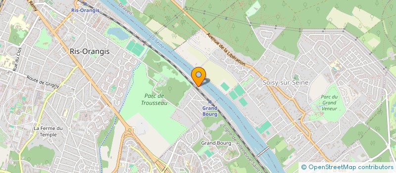 localisation de l'entreprise UTOPIE à RIS-ORANGIS