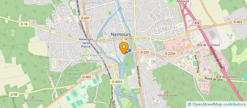 localisation de l'entreprise UTOPIES FEMINISTES  NEMOURS