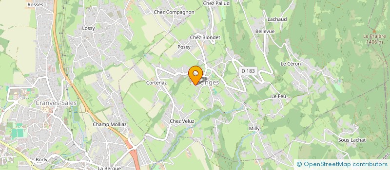 localisation de l'entreprise UTOPIYA  LUCINGES