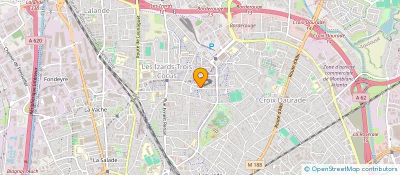 localisation de l'entreprise UTOPIZZ à TOULOUSE