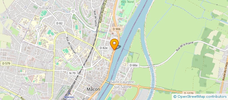 localisation de l'entreprise UTOPIZZ à MACON