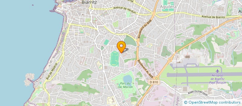 localisation de l'entreprise UTOPY HOSTEL à BIARRITZ