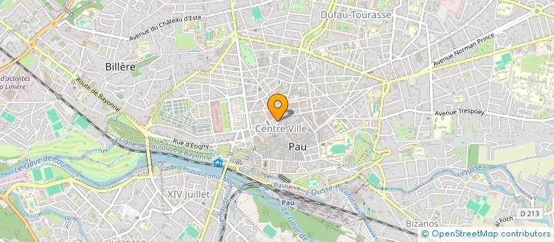 localisation de l'entreprise UTOVIE MARRIMPOUEY à PAU