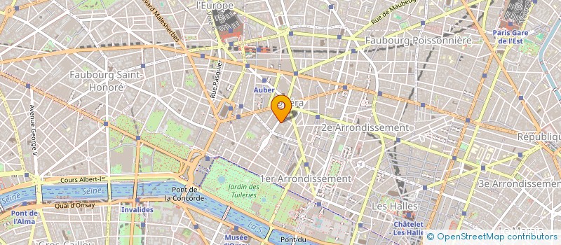 localisation de l'entreprise UTOWA FRANCE à PARIS