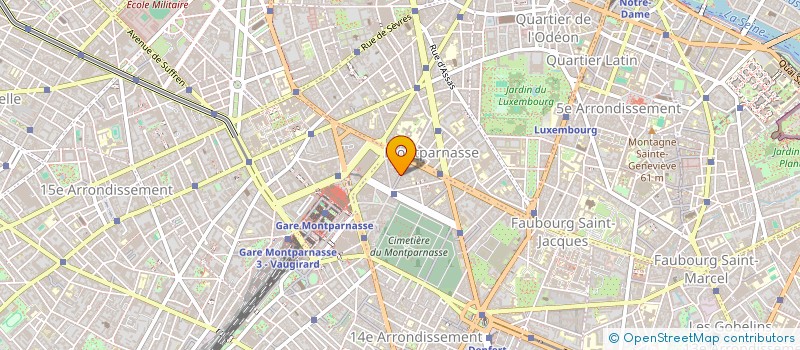 localisation de l'entreprise UTRACOME  PARIS