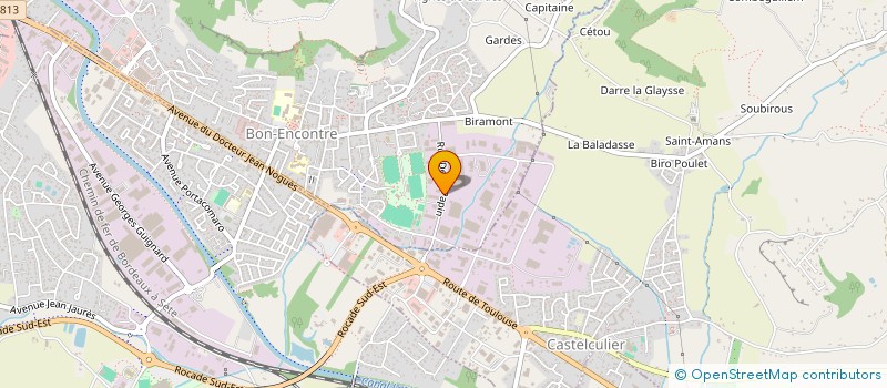 localisation de l'entreprise UTRILLA à BON-ENCONTRE