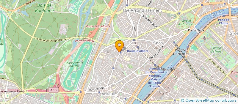 localisation de l'entreprise UTRUST  PARIS