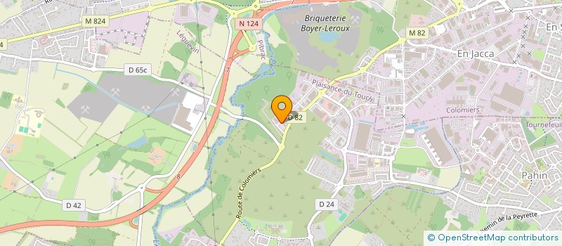 localisation de l'entreprise UTS TRUCKS à PLAISANCE-DU-TOUCH