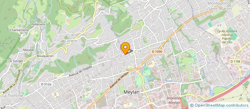 localisation de l'entreprise UTTA à MEYLAN