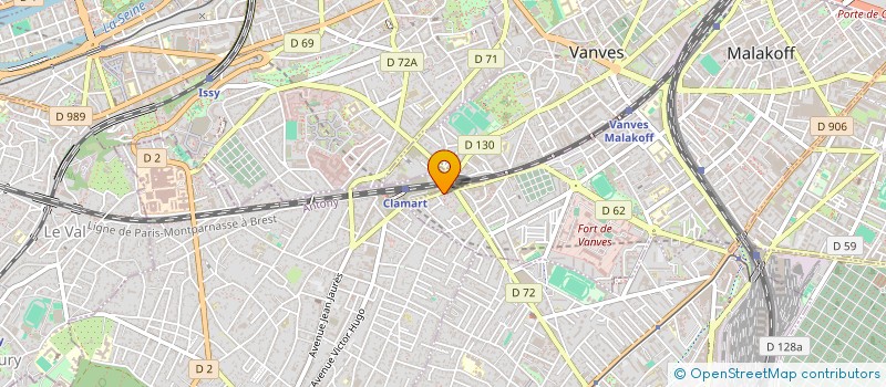 localisation de l'entreprise UTTAM GASTRONOMIE INDIENNE à LEVALLOIS-PERRET