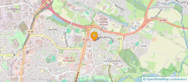 localisation de l'entreprise UTYLIS  VILLENEUVE-D'ASCQ