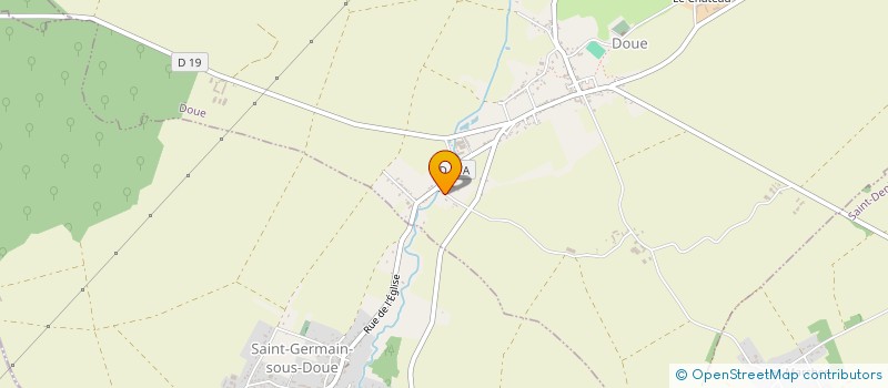 localisation de l'entreprise UV PRINT FRANCE  DOUE