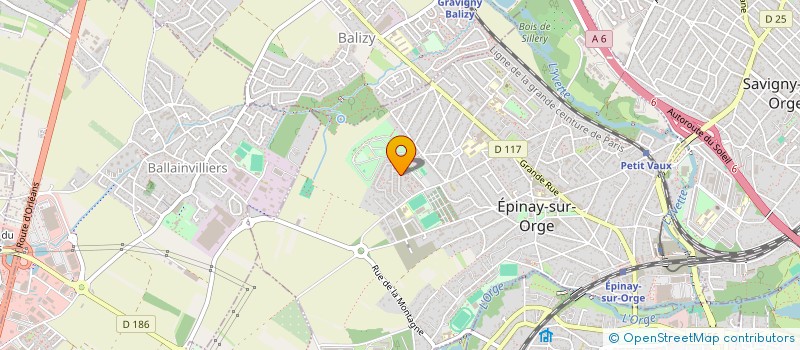 localisation de l'entreprise UVDEE  EPINAY-SUR-ORGE