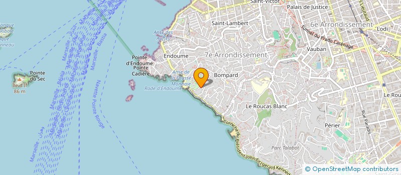 localisation de l'entreprise UVEA à MARSEILLE