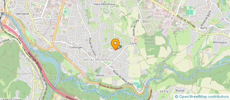 localisation de l'entreprise UVIC  VETRAZ-MONTHOUX