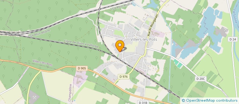 localisation de l'entreprise UVICLOZA  VILLERS-LES-POTS