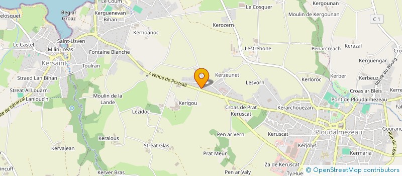 localisation de l'entreprise UVLOE VIL LITTORAL OUEST EUROP à PLOUDALMEZEAU