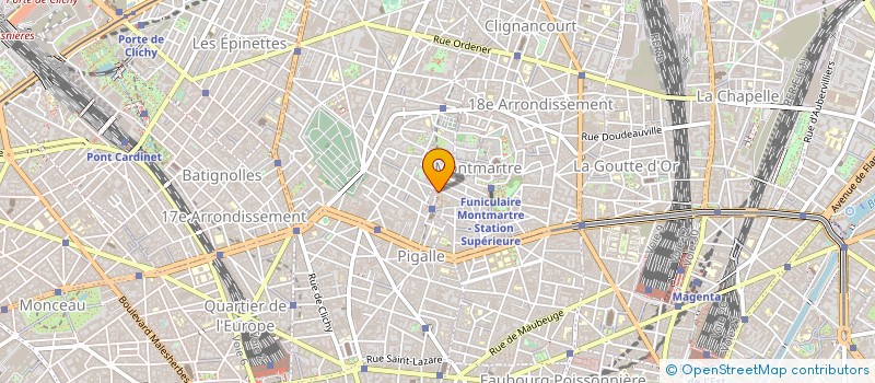 localisation de l'entreprise UVM DISTRIBUTION  PARIS