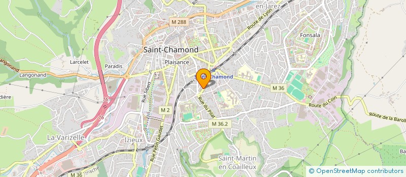 localisation de l'entreprise UVR CLUB  CLERMONT-FERRAND