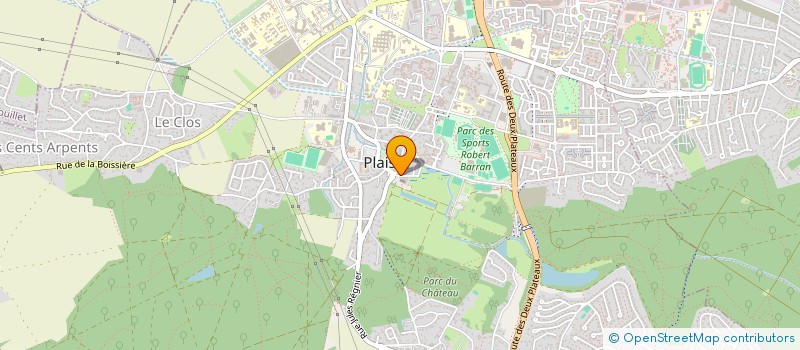 localisation de l'entreprise UVS CONSEILS ET PAYSAGES à PLAISIR