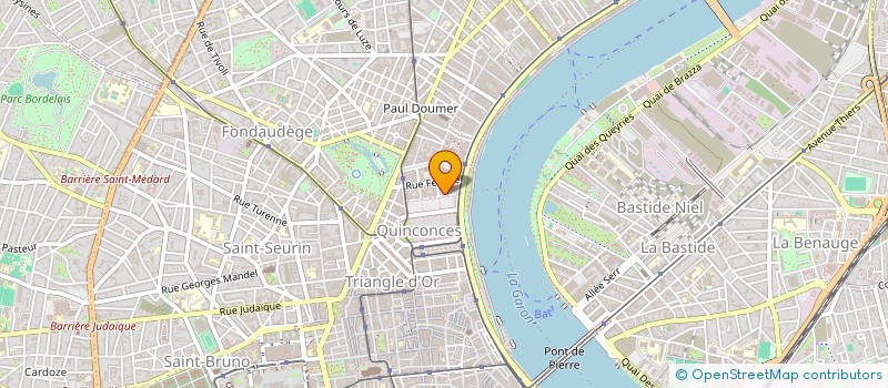 localisation de l'entreprise UWGC 2 à BORDEAUX
