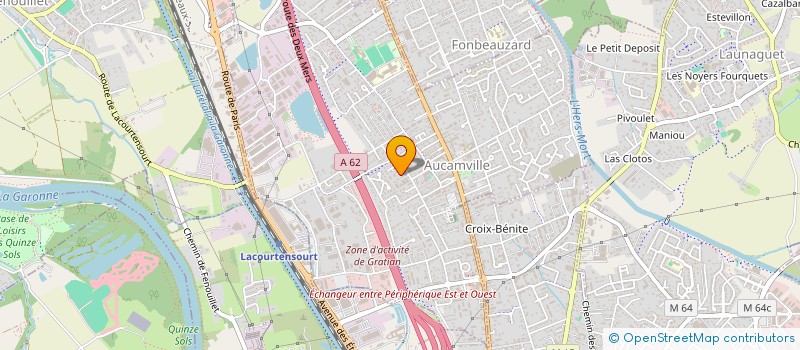 localisation de l'entreprise UWINBIKE à AUCAMVILLE