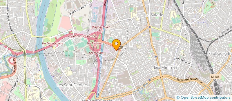 localisation de l'entreprise UWINLOC à TOULOUSE