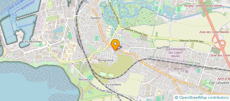 localisation de l'entreprise UX MATCHA  VOUILLE-LES-MARAIS