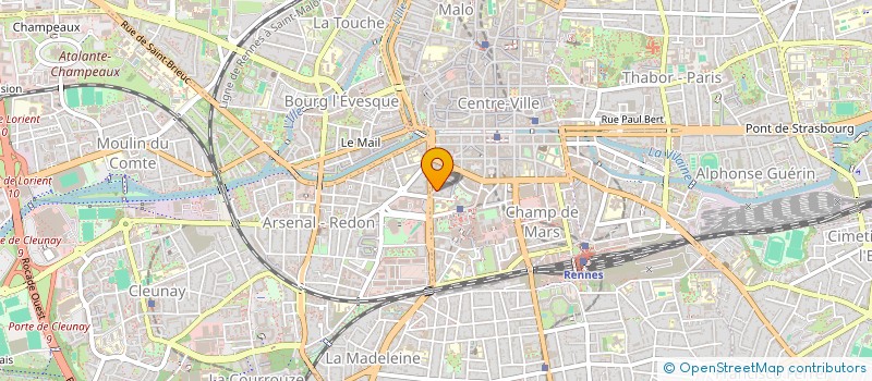 localisation de l'entreprise UX RENNES à RENNES