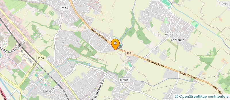 localisation de l'entreprise UXBRIDGE EN FORET  SAINT-ORENS-DE-GAMEVILLE