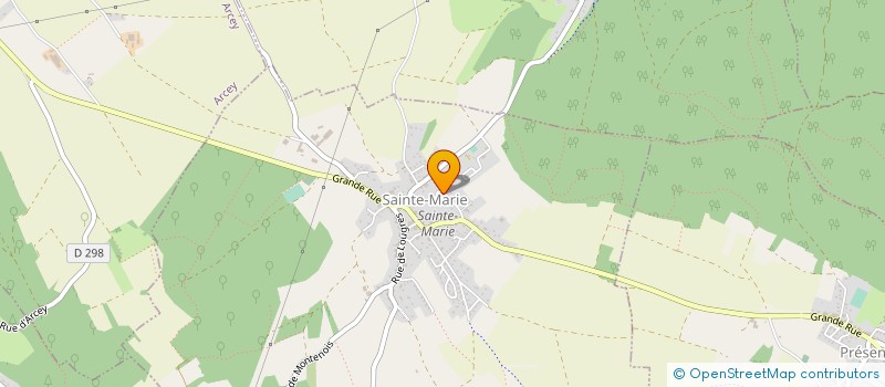 localisation de l'entreprise UXCITY à SAINTE-MARIE