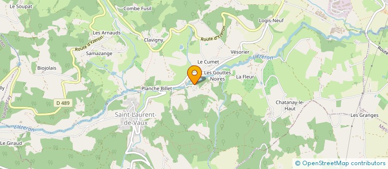 localisation de l'entreprise UXIGEN  BAGNOT