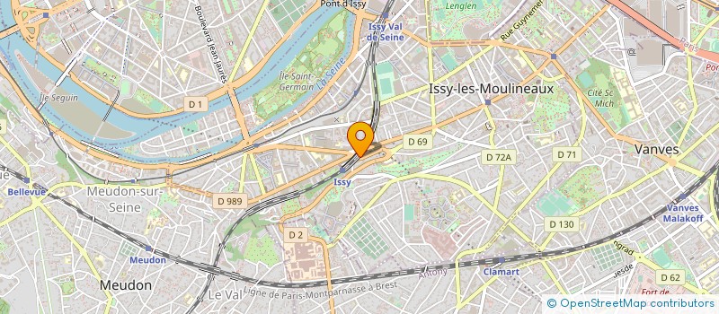 localisation de l'entreprise UXOLOTL à ISSY-LES-MOULINEAUX