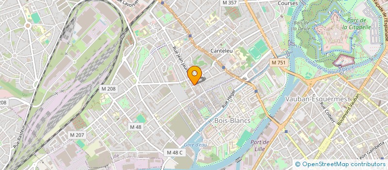 localisation de l'entreprise UXPRODUCT à LILLE