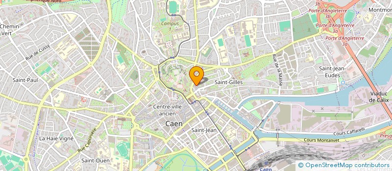 localisation de l'entreprise UY IMMOBILIER à CAEN