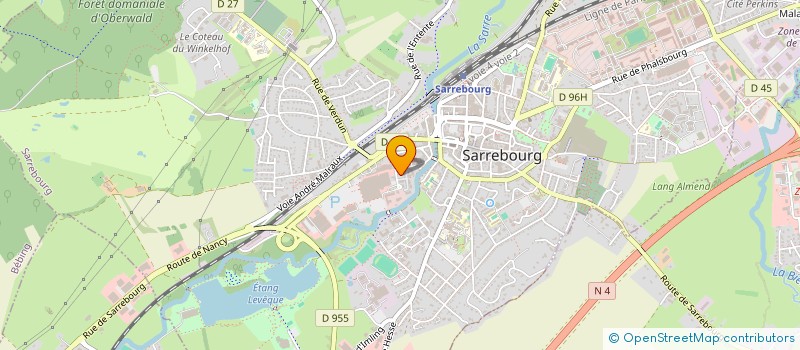 localisation de l'entreprise UYGUN BAZAR à SARREBOURG