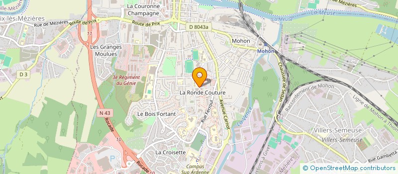localisation de l'entreprise UYSAL à CHARLEVILLE-MEZIERES
